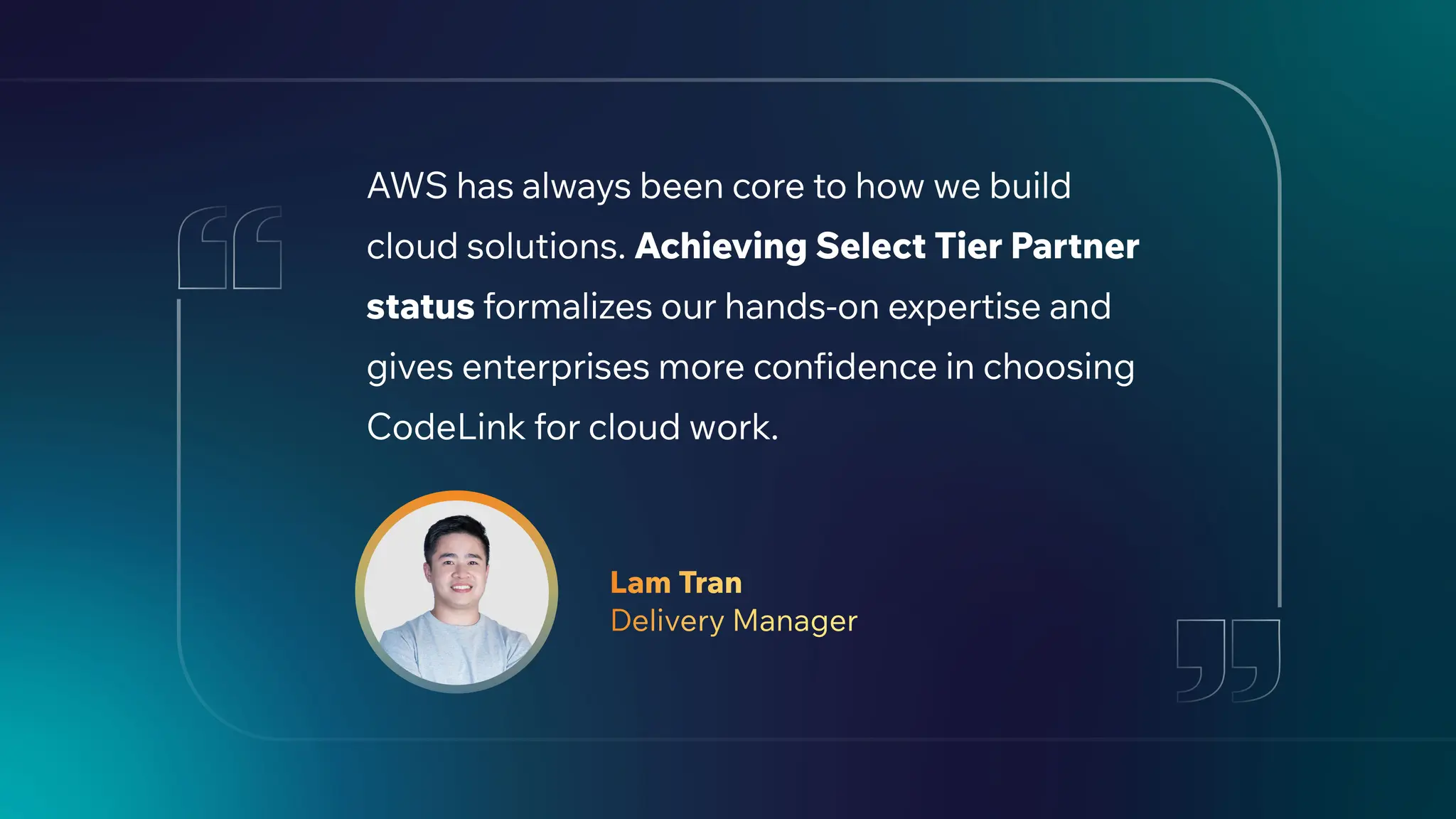 Delivery Manager Quote