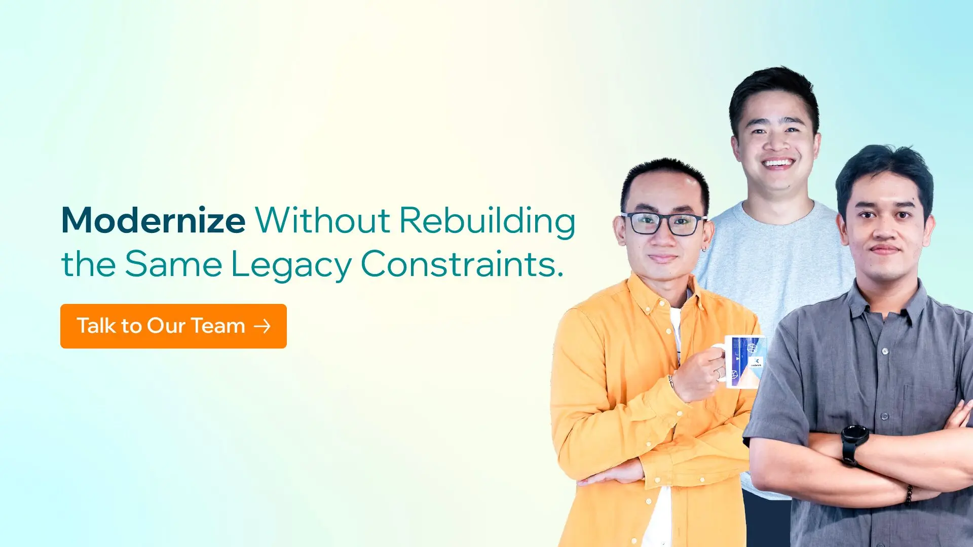 Modernize Without Rebuilding the Same Constraints
