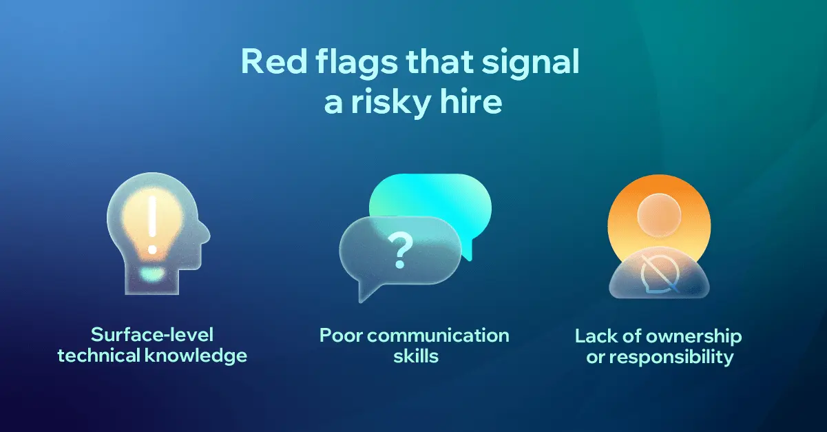 The Cost of Bad Hires in Engineering - REDFLAGS